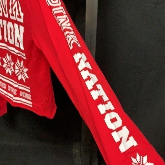 VICTORIA’S Secret PINK- Long Sleeve Crop Top - Picture 4 of 6